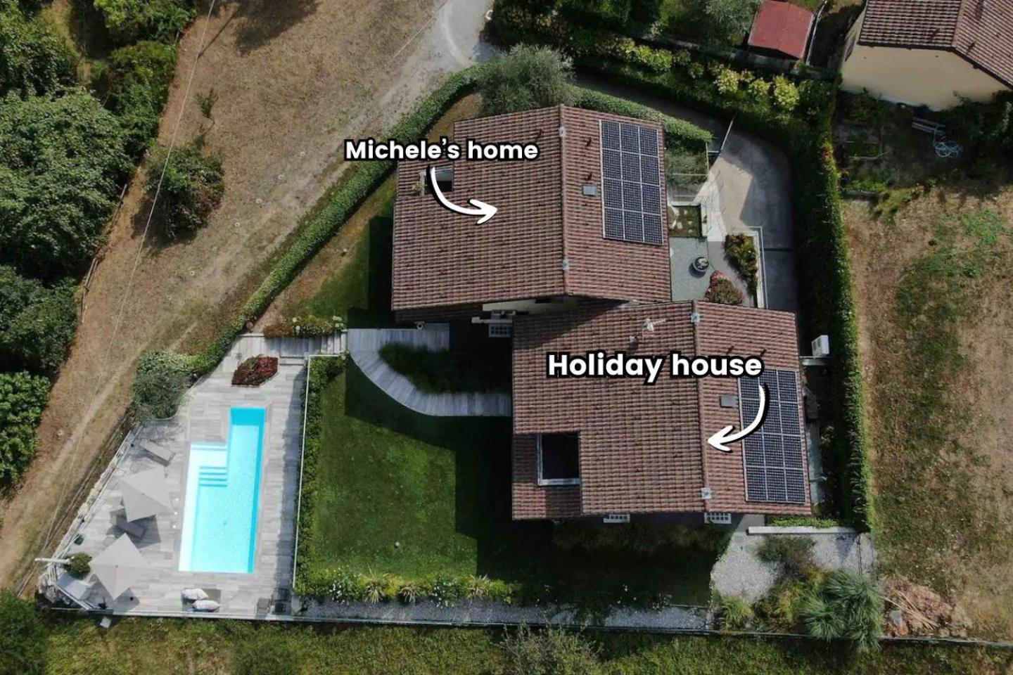 Ca Stagia Holiday House With Private Swimming-Pool Белладжо Экстерьер фото